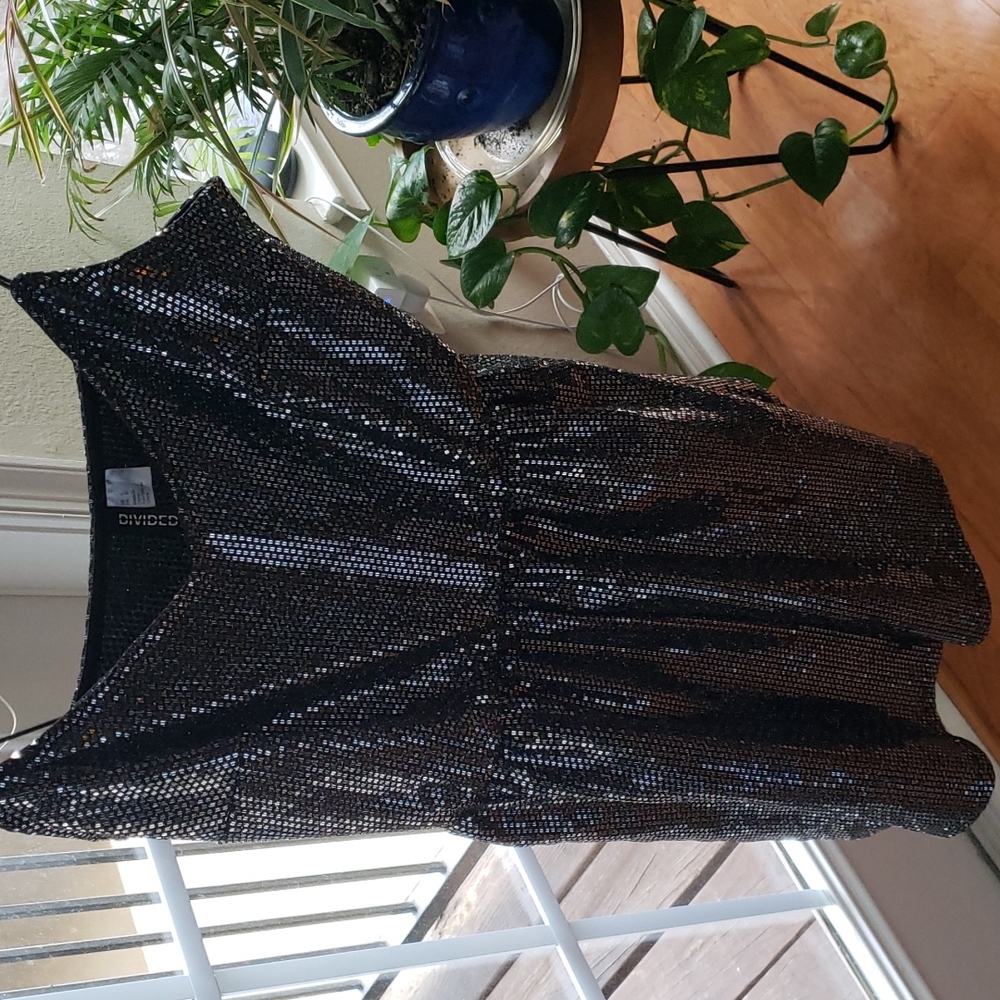 Black Sparkle Romper